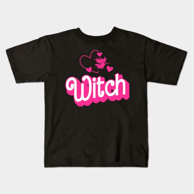 Funny Basic Witch Lazy Costume Girls Women Funny Halloween Kids T-Shirt by KsuAnn